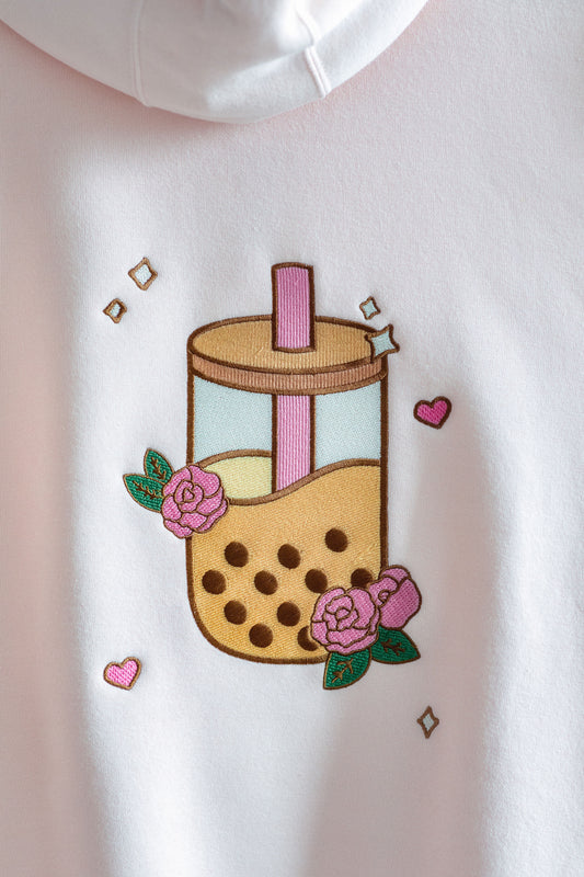 Rose Earl Grey Boba Apparel