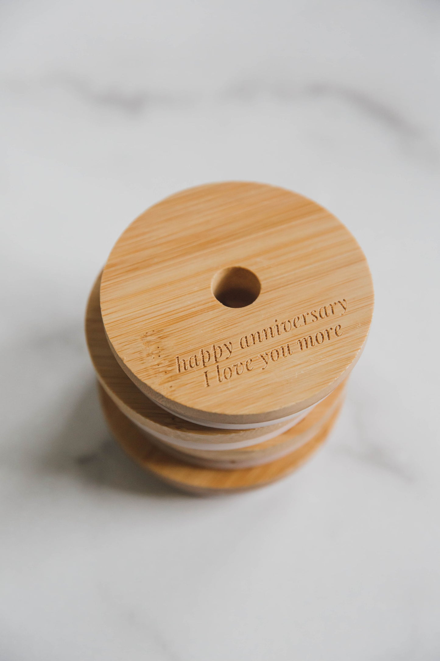 Mini Boba Jar + Glass Straw